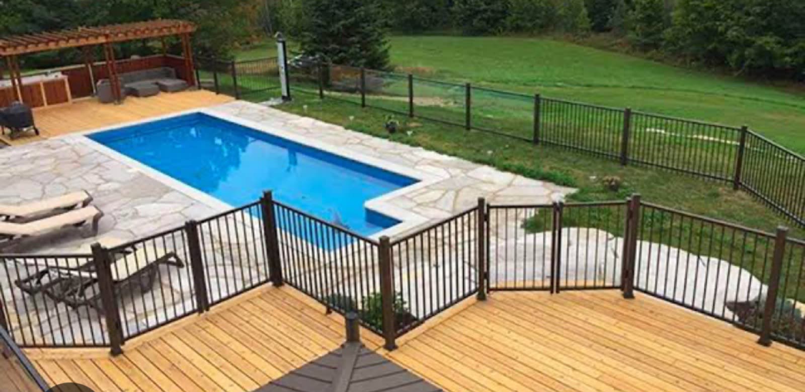 Garde-corps inox pour terrasse